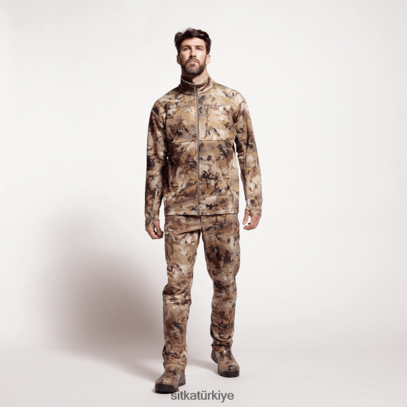 Ceketler ve yelekler SITKA Gear çapraz ceket Optifade su kuşları bataklığı erkekler LTX80H40