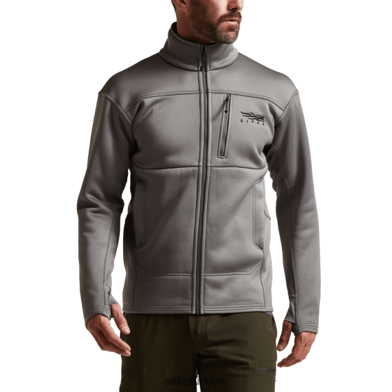 Ceketler ve yelekler SITKA Gear çapraz ceket odun dumanı erkekler LTX80H44