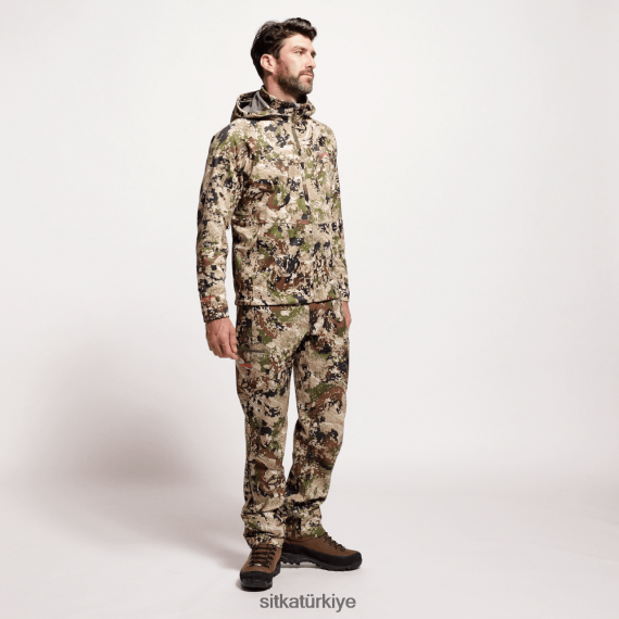 Ceketler ve yelekler SITKA Gear jet akışı ceket Optifade subalpin erkekler LTX80H15