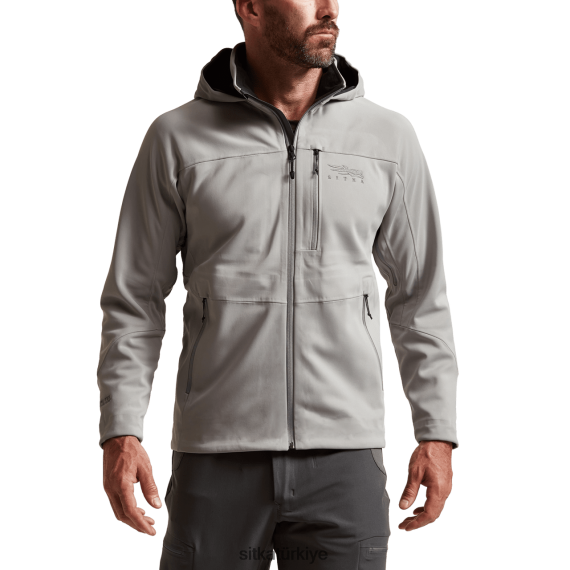 Ceketler ve yelekler SITKA Gear jet akışı ceket granit erkekler LTX80H22