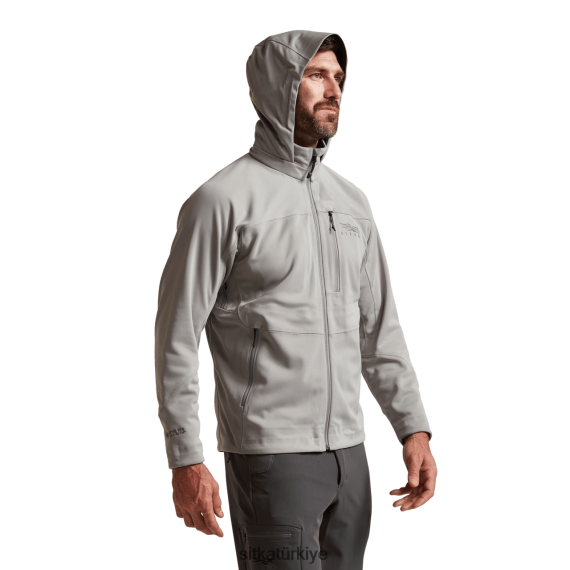 Ceketler ve yelekler SITKA Gear jet akışı ceket granit erkekler LTX80H22