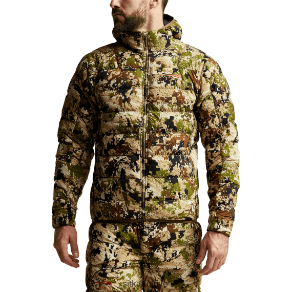 Ceketler ve yelekler SITKA Gear kelvin lite kuş tüyü ceket Optifade subalpin erkekler LTX80H10