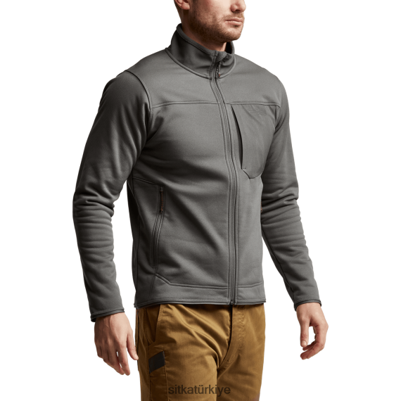 Ceketler ve yelekler SITKA Gear kuru dere polar ceket gölge erkekler LTX80H57