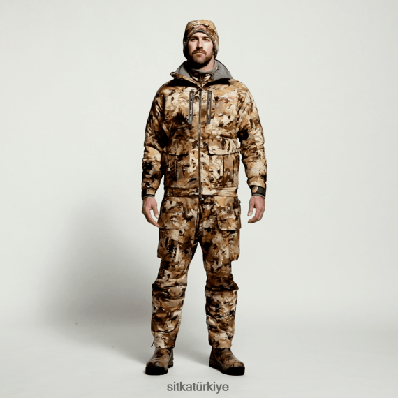 Ceketler ve yelekler SITKA Gear kuzey aerolit ceket Optifade su kuşları bataklığı erkekler LTX80H49
