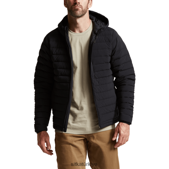 Ceketler ve yelekler SITKA Gear Rover aşağı ceket siyah erkekler LTX80H51