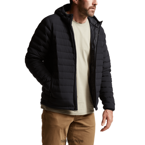 Ceketler ve yelekler SITKA Gear Rover aşağı ceket siyah erkekler LTX80H51