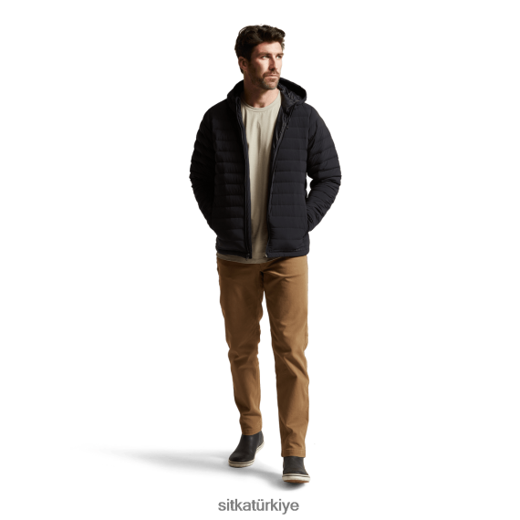 Ceketler ve yelekler SITKA Gear Rover aşağı ceket siyah erkekler LTX80H51