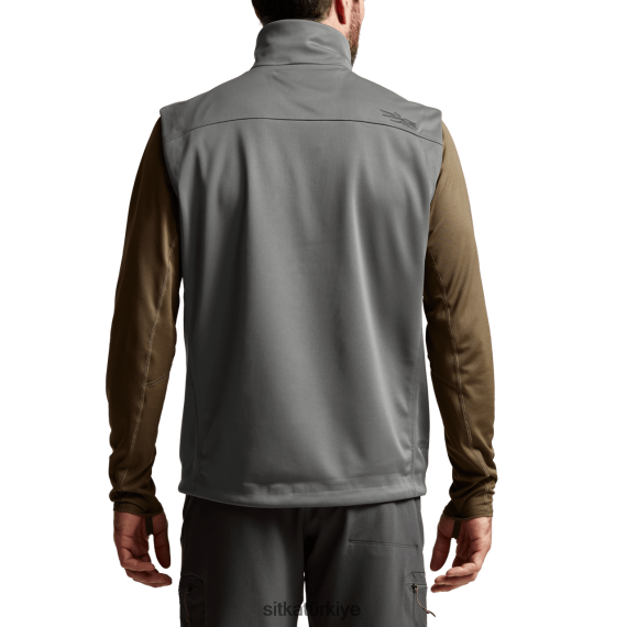 Ceketler ve yelekler SITKA Gear jet akışı yelek granit erkekler LTX80H67