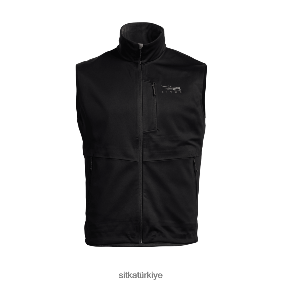Ceketler ve yelekler SITKA Gear jet akışı yelek siyah erkekler LTX80H65