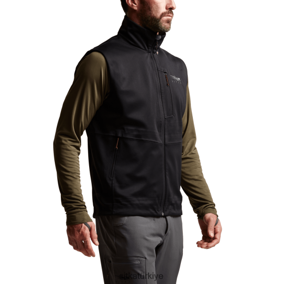 Ceketler ve yelekler SITKA Gear jet akışı yelek siyah erkekler LTX80H65