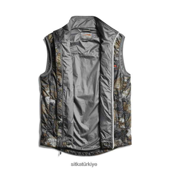 Ceketler ve yelekler SITKA Gear kelvin aerolit yelek Optifade su kuşları kerestesi erkekler LTX80H71