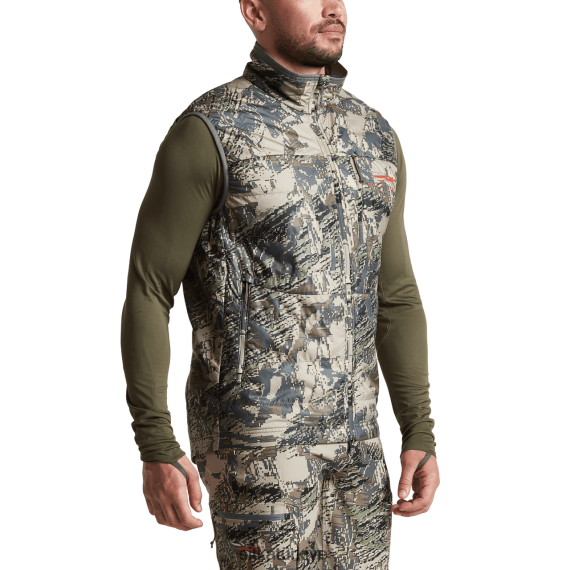 Ceketler ve yelekler SITKA Gear kelvin aerolit yelek optifade açık ülke erkekler LTX80H70