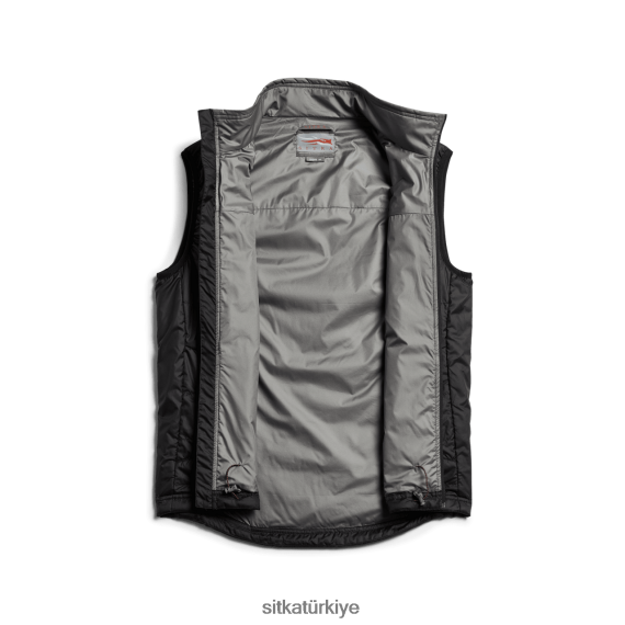 Ceketler ve yelekler SITKA Gear kelvin aerolit yelek siyah erkekler LTX80H73
