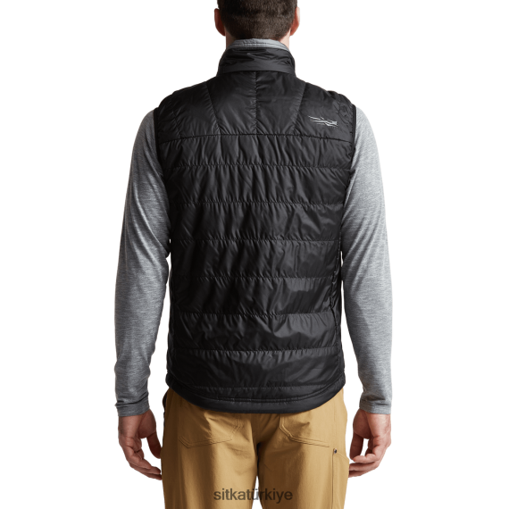 Ceketler ve yelekler SITKA Gear kelvin aerolit yelek siyah erkekler LTX80H73