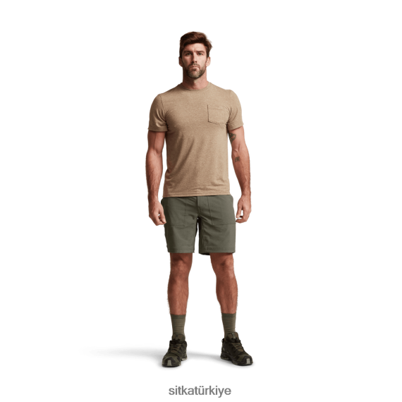 dipler SITKA Gear bölge kısa baldıran yeşili erkekler LTX80H256
