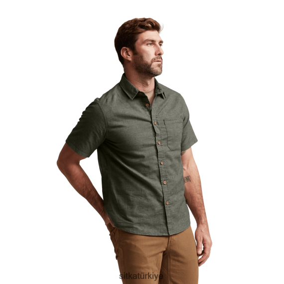 üstler SITKA Gear ambary ss gömlek derin liken funda erkekler LTX80H165