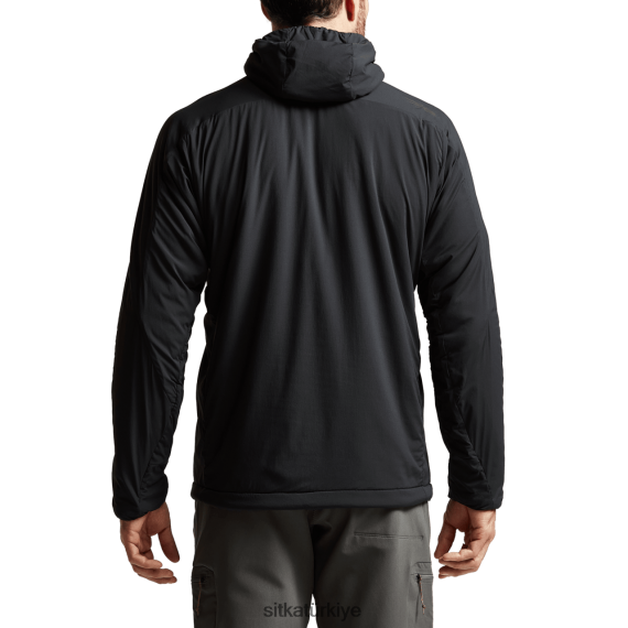 üstler SITKA Gear ortam kapüşonlu siyah erkekler LTX80H86