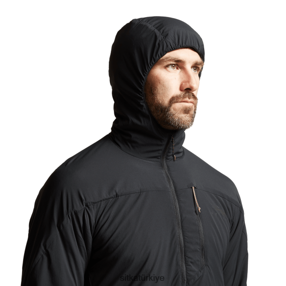 üstler SITKA Gear ortam kapüşonlu siyah erkekler LTX80H86