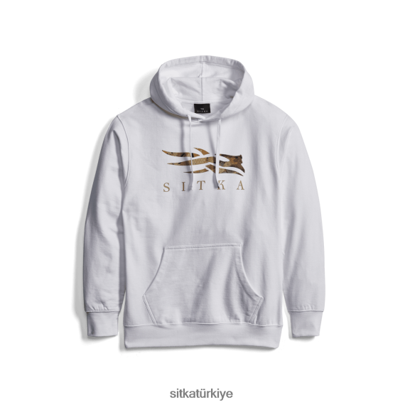 üstler SITKA Gear simge kazak kapüşonlu beyaz su kuşları erkekler LTX80H118