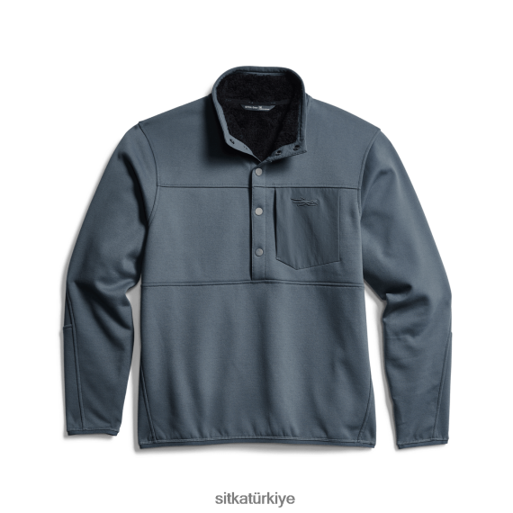 üstler SITKA Gear ön aralık çıtçıtlı polar fırtına erkekler LTX80H207