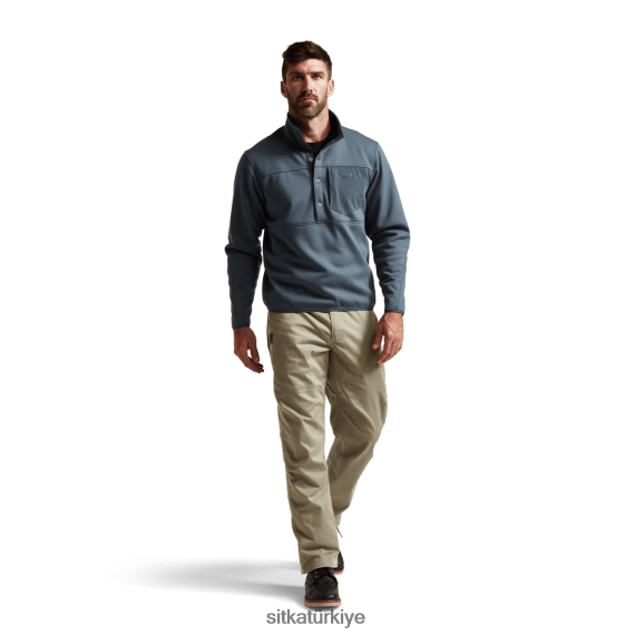 üstler SITKA Gear ön aralık çıtçıtlı polar fırtına erkekler LTX80H207