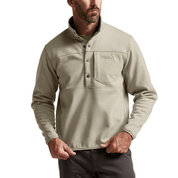 üstler SITKA Gear ön aralık çıtçıtlı polar huş ağacı erkekler LTX80H205