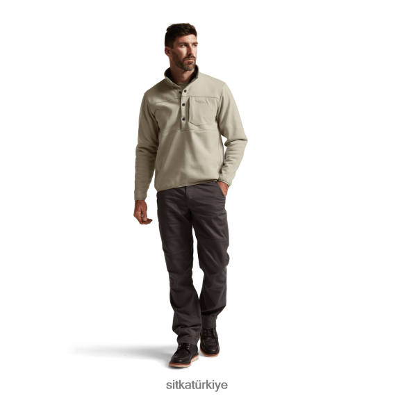 üstler SITKA Gear ön aralık çıtçıtlı polar huş ağacı erkekler LTX80H205