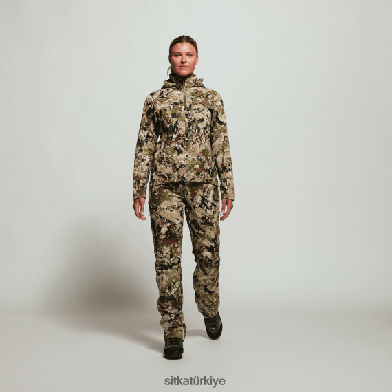 Ceketler ve yelekler SITKA Gear jet akışı ceket Optifade subalpin kadınlar LTX80H380