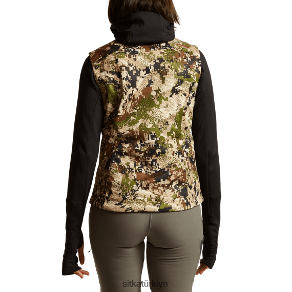 Ceketler ve yelekler SITKA Gear jet akışı yelek Optifade subalpin kadınlar LTX80H389