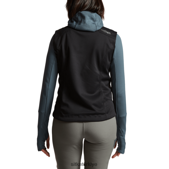 Ceketler ve yelekler SITKA Gear jet akışı yelek siyah kadınlar LTX80H391