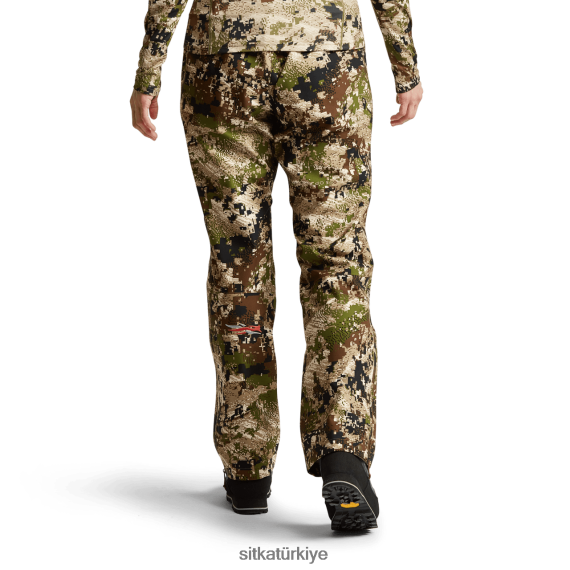 dipler SITKA Gear sağanak pantolon Optifade subalpin kadınlar LTX80H414