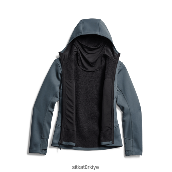 üstler SITKA Gear çapraz kapüşonlu fırtına kadınlar LTX80H397