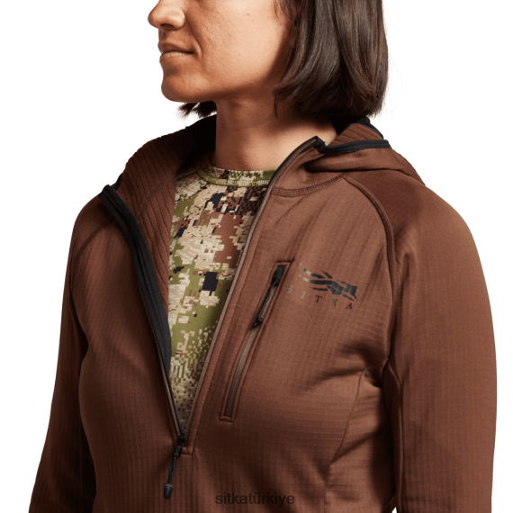 üstler SITKA Gear fanatik kapüşonlu bizon kadınlar LTX80H400