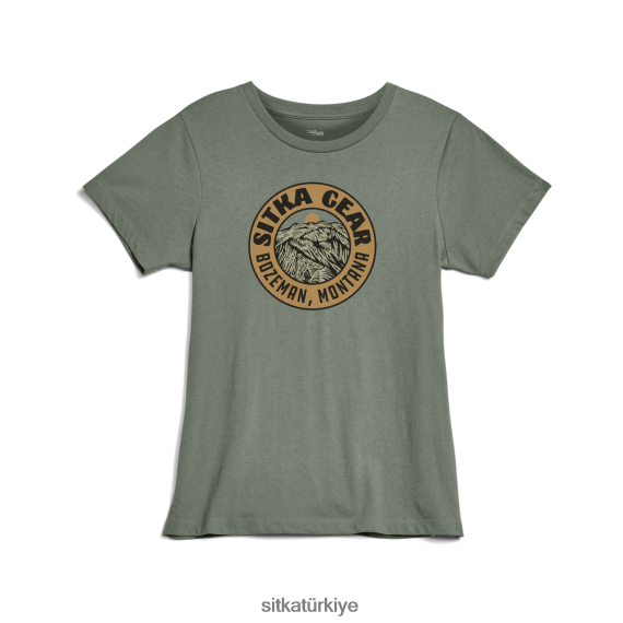 üstler SITKA Gear yükseliş tişörtü okaliptüs kadınlar LTX80H404
