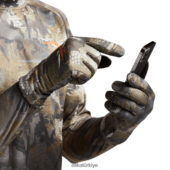 eldivenler SITKA Gear çapraz eldiven Optifade su kuşları kerestesi üniseks LTX80H197