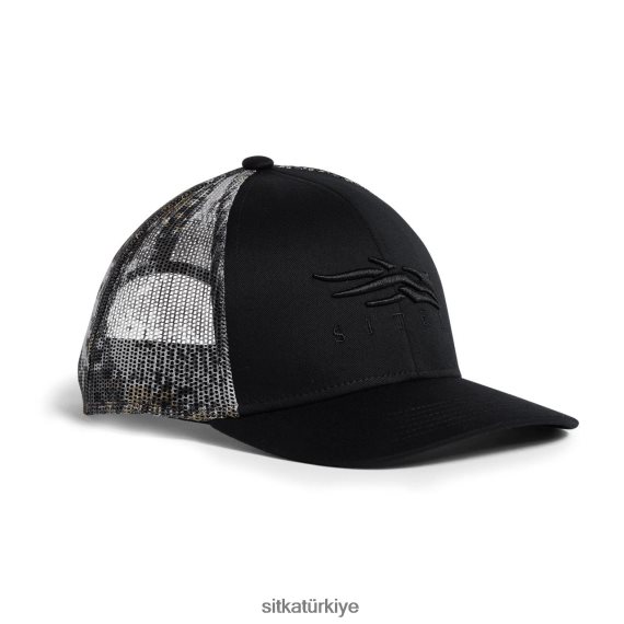 şapkalar SITKA Gear icon yükseltilmiş ii orta profesyonel kamyon şoförü siyah üniseks LTX80H312